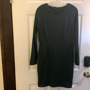 Hunter green Banana Republic dress, long sleeves. New, never wore with tags.Sz10